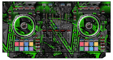 Pioneer DJ DDJ SX 3 Skin Ridge Green